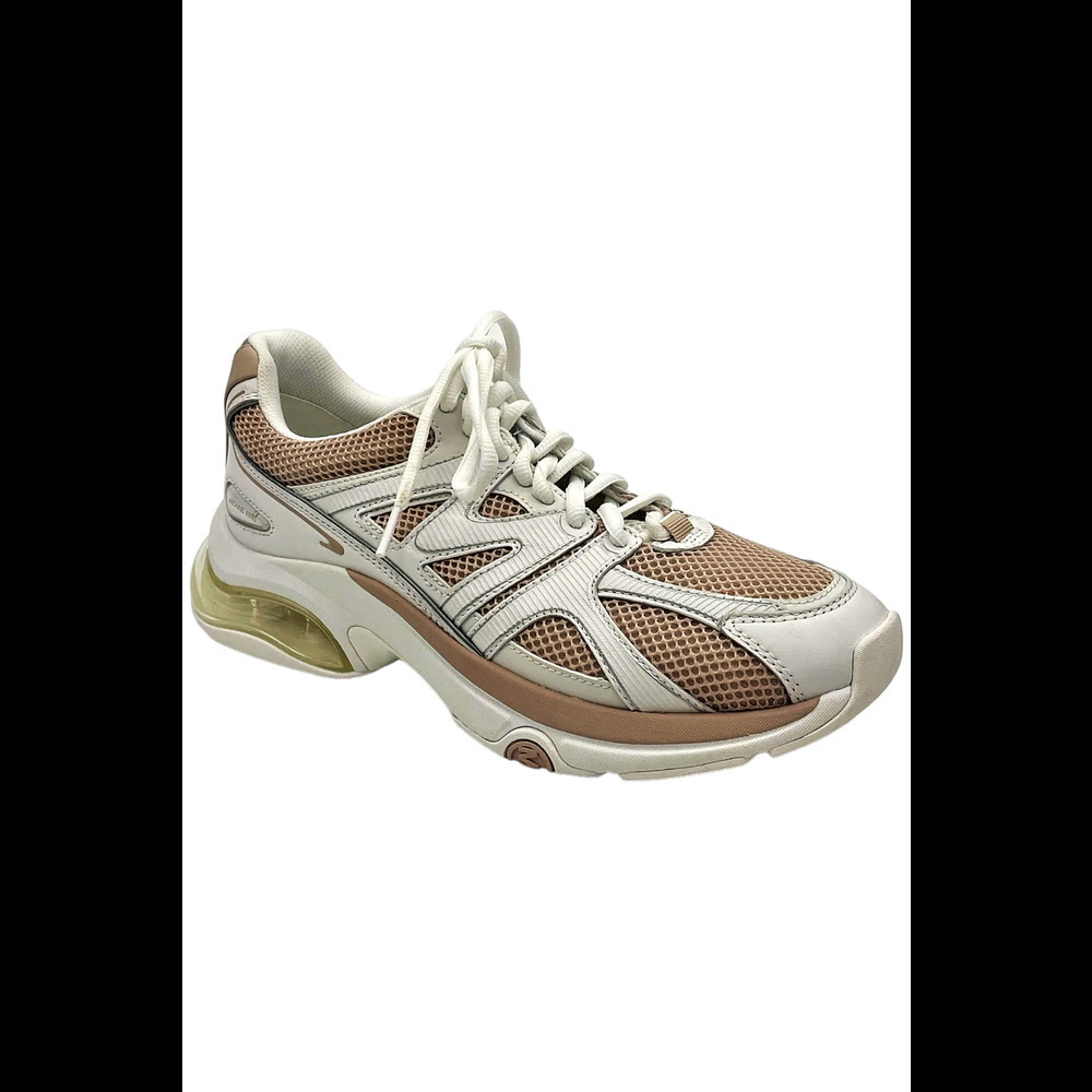 Michael Kors Women's Kit Extreme Mesh and Leather Trainer Pink Multi - Medium - Picture 1 of 3